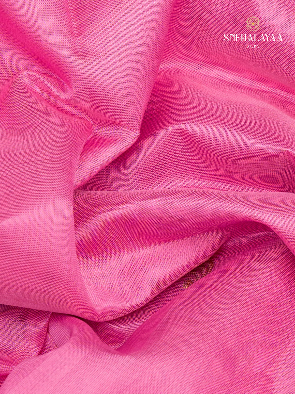 Pink Kanchi Silk cotton Saree